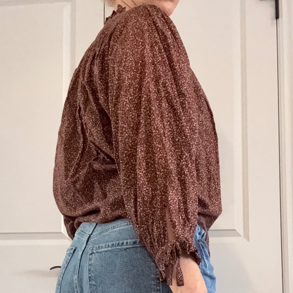 DÔEN Floral Blouse - Picture 2 of 3